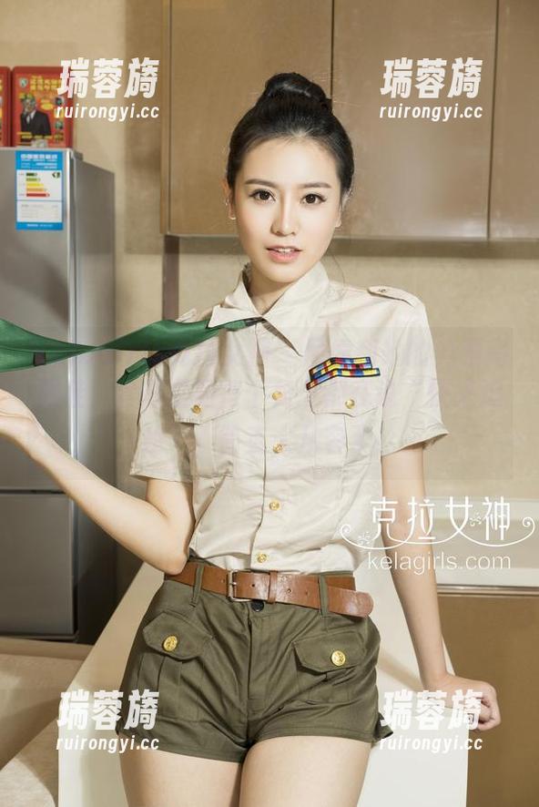 KelaGirls克拉女神 - 僮僮和她的典雅高跟鞋，套图里的每个角度都在说“快来追我”，简直太从容了！