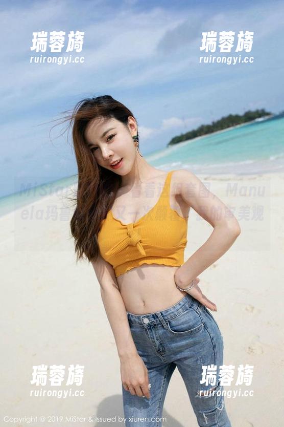 MiStar魅妍社 - 看看这组套图，Manuela玛鲁娜女神又一次颠覆了我的审美观！