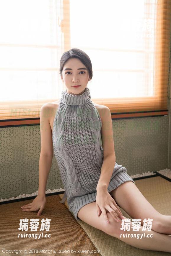 MiStar魅妍社 - 陈雅漫VICKY肉丝写真：高清版，不小心被她的魅力勾得心痒痒，简直像是美食节！