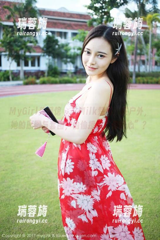 MyGirl美媛馆 - “Milk楚楚：在户外，她的原图与套图，偷偷撩动了你的心”？