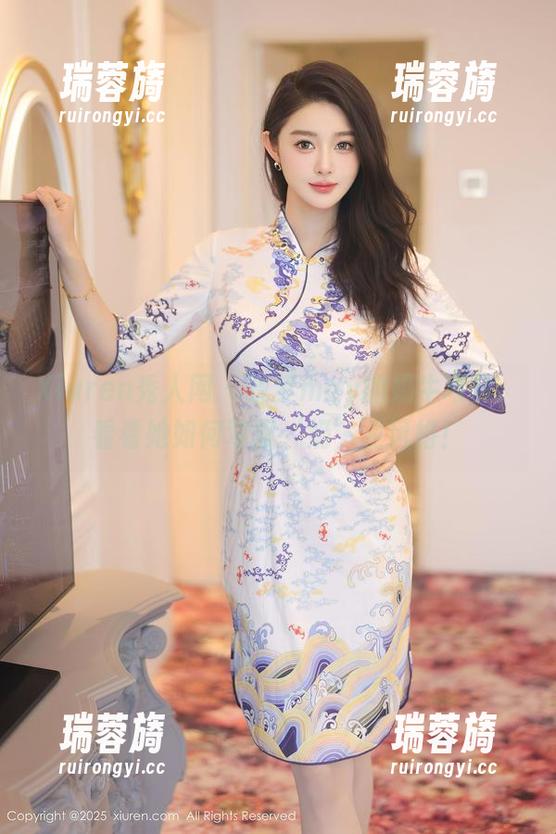 Xiuren秀人网-晓梦may Xiuren秀人网 - 晓梦may的奶牛写真,看看她如何驾驭‘奶’业风格!