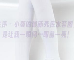 少女秩序 – 小葵的最新死库水套图，真的是让我一瞬间…眼前一亮！
