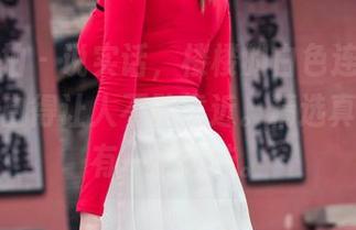 魔镜街拍 – 说实话，楼楼的白色连衣裙作品集，白得让人不敢靠近。精选真的是别有一番风味。